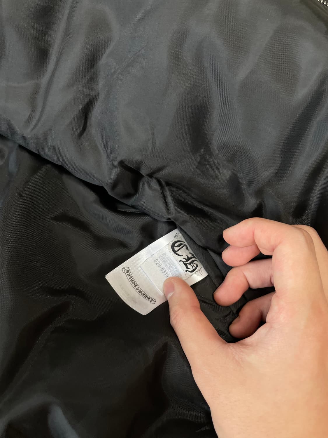 [새상품] 크롬하츠 트리플 로고 나일론 푸퍼 패딩 상품이미지6