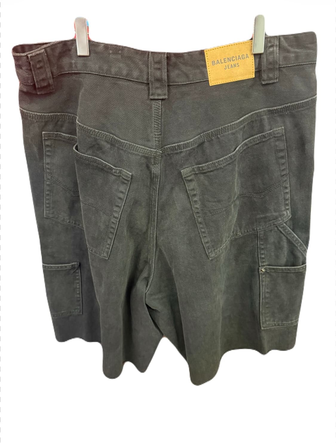 발렌시아가 흑청 숏팬츠 상품이미지2