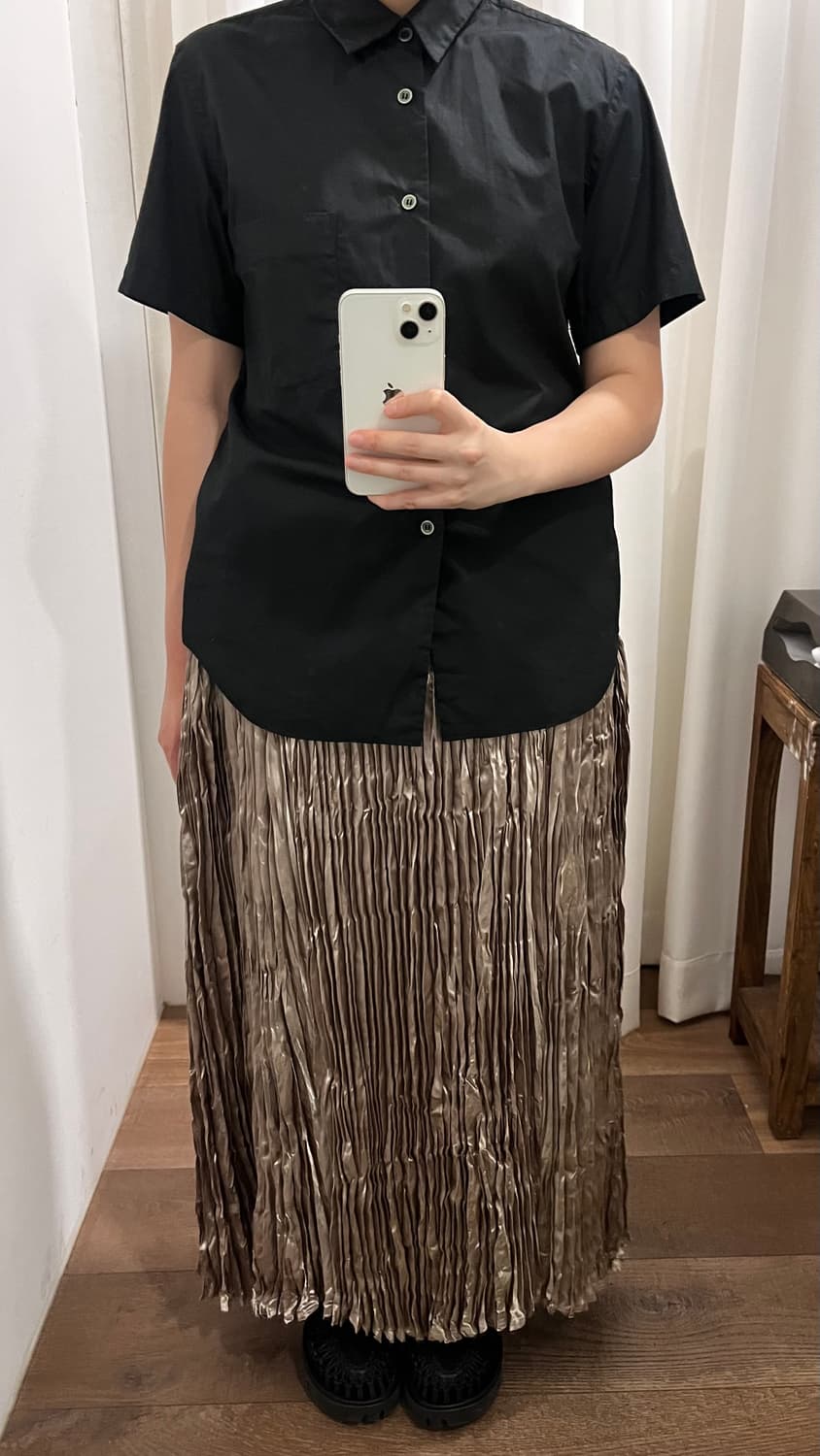 Basic Black Half Shirts 상품이미지7