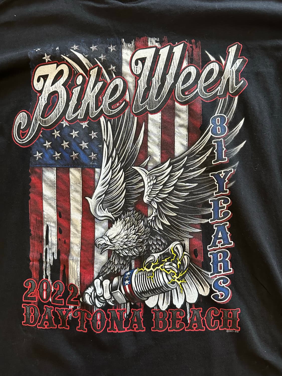 Daytona beach bikeweek 81주년 롱슬리브 - XL 상품이미지6