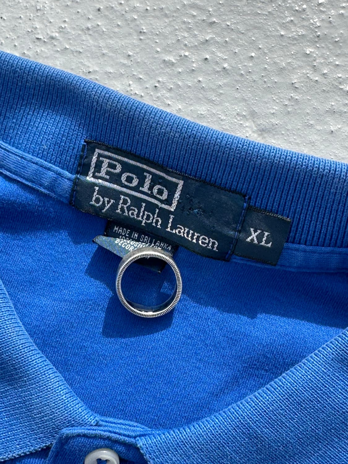 폴로 카라티 블루 XL 상품이미지2