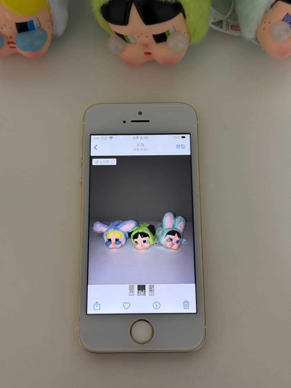 SS급 아이폰 se1 골드 정품 128GB (배터리교체 100%) 작례 상품이미지10