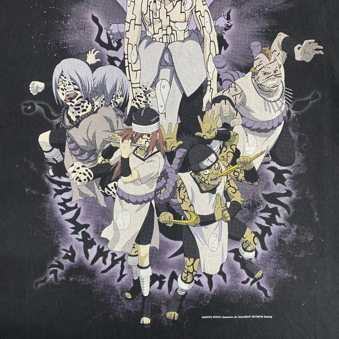 나루토 키미마로 부틀렉 애니메이션 티셔츠 상품이미지5