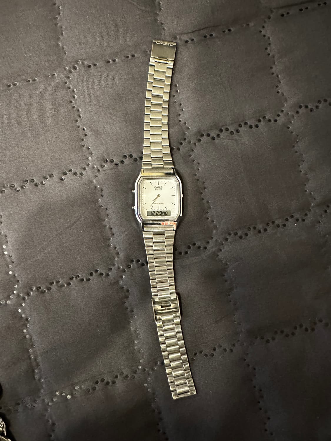 카시오 메탈 시계 상품이미지1