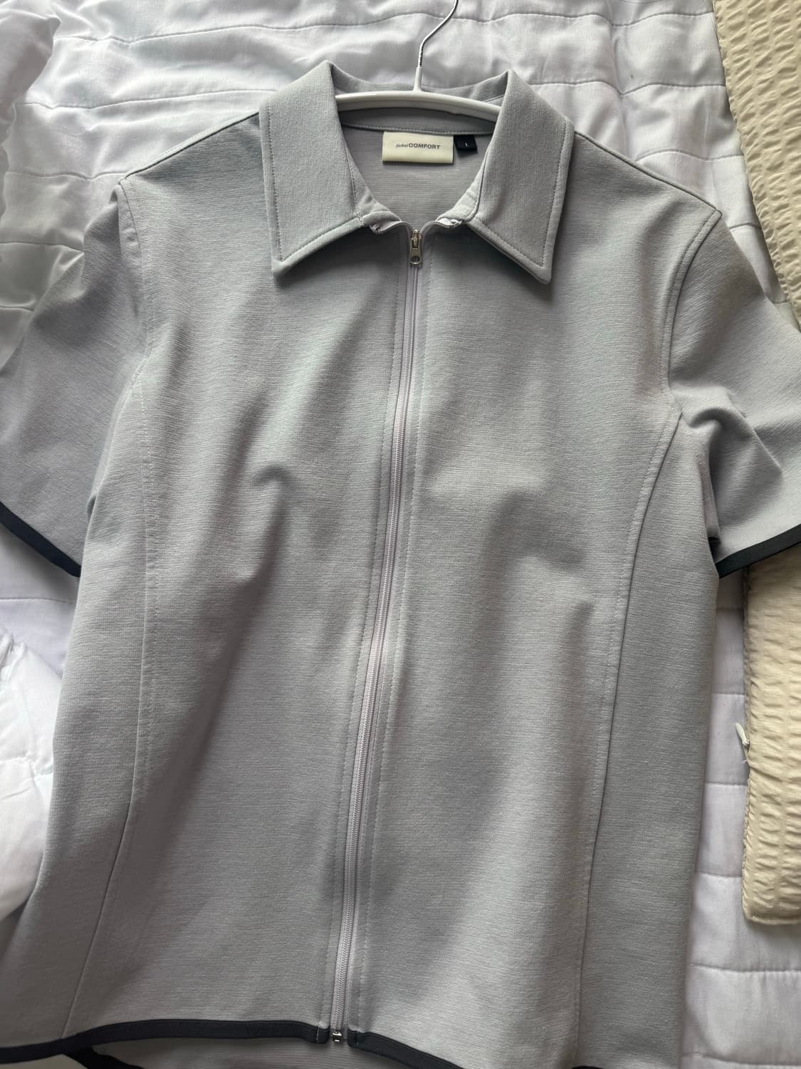 지초이 23-003 반팔 집업  상품이미지2