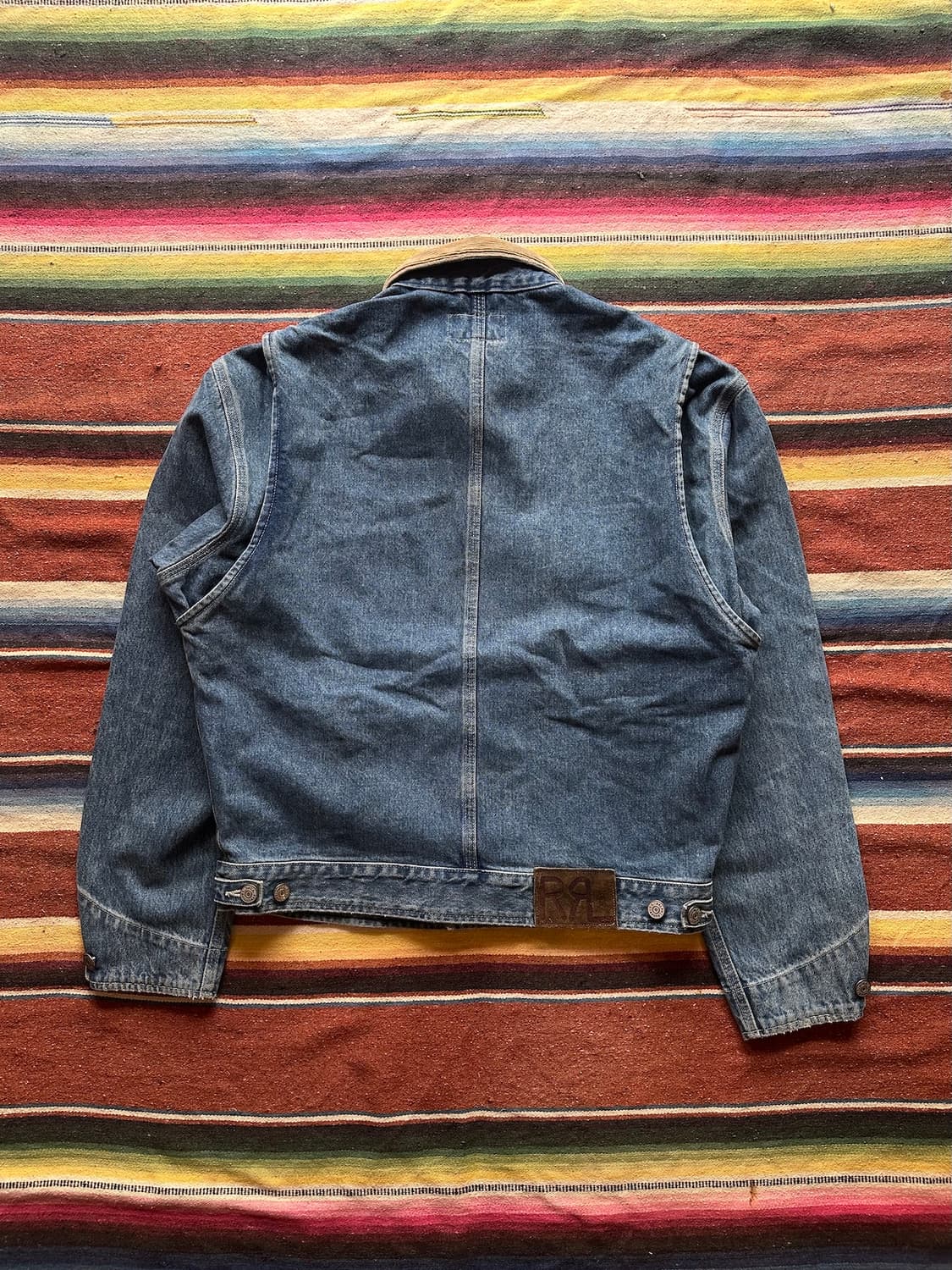 90s USA 빈티지 더블알엘 RRL 데님 덩가리 자켓 상품이미지5