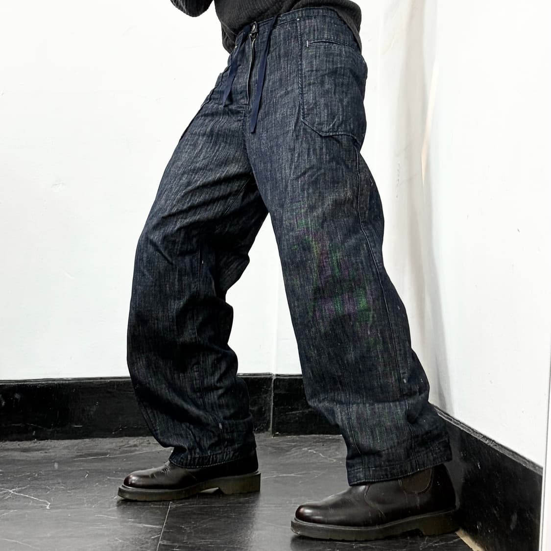 폴리테루 리소 데님 팬츠 상품이미지1