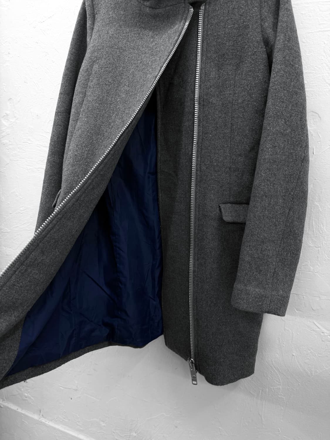 moussy 투웨이집업 울 코트 상품이미지5