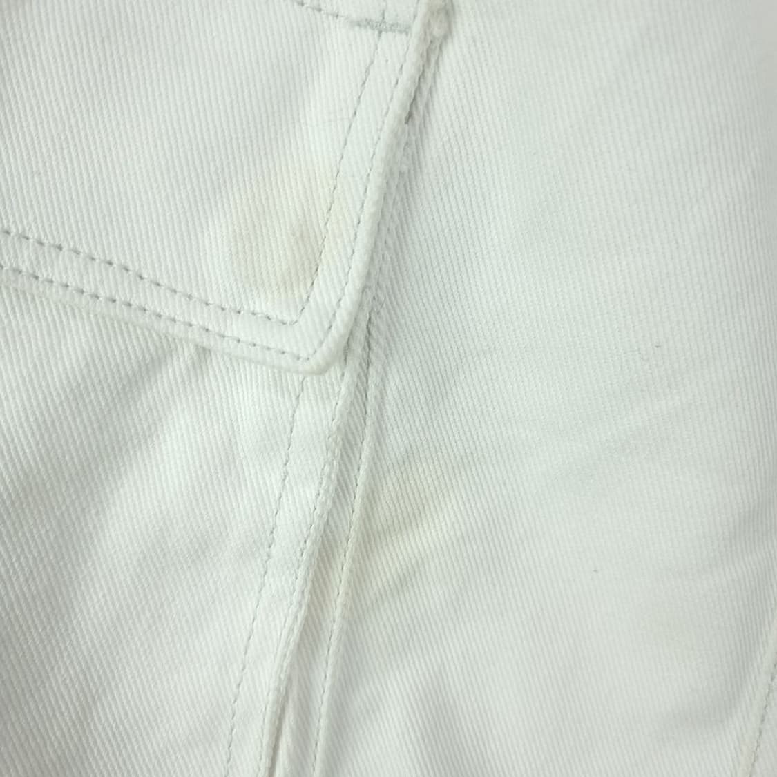 [메종미네드] 헴 버튼 유틸리티 와이드 카고 팬츠 화이트 M20149 상품이미지10