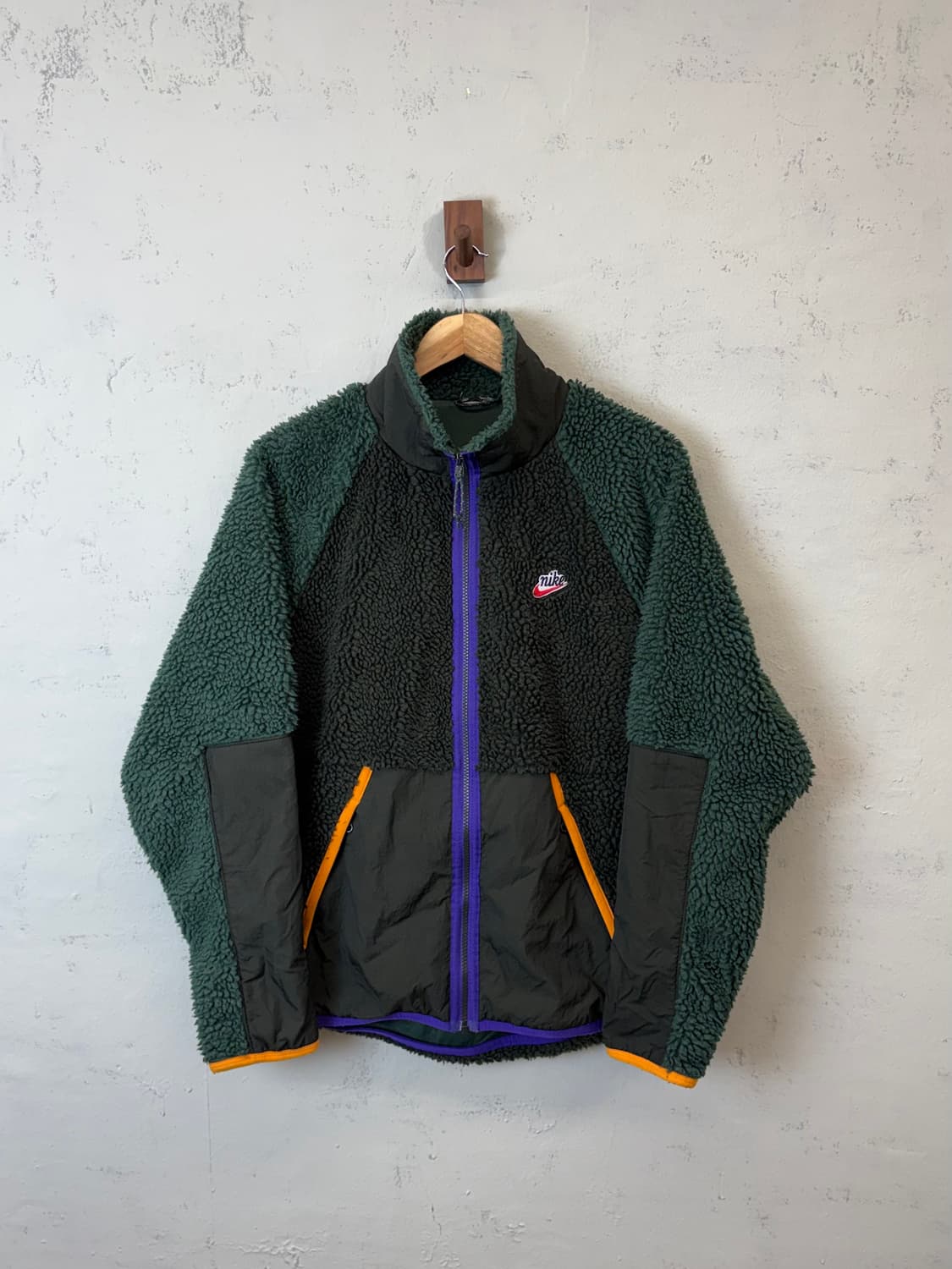 나이키 헤리티지 쉐르파 후리스 집업 자켓 상품이미지1