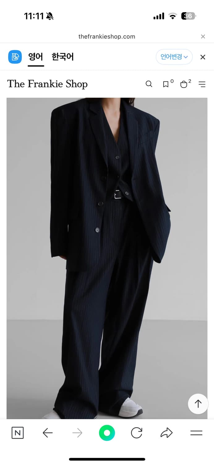 더프랭키샵 tancy 수트 셋업 상품이미지6