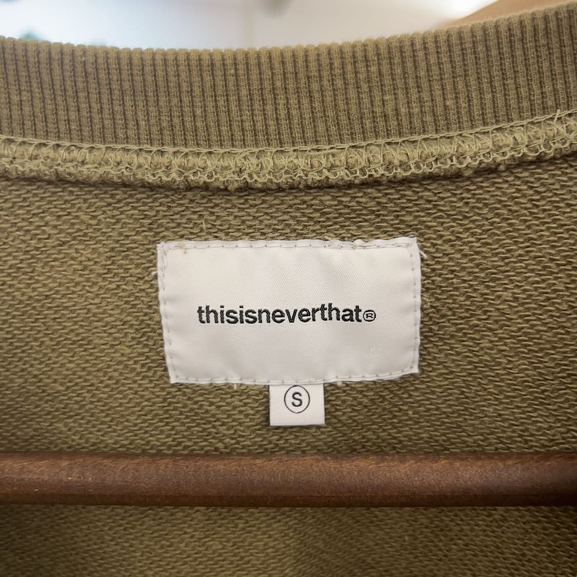 디스이즈네버댓 올드스쿨 유니크 로고 맨투맨 S C07942 상품이미지5