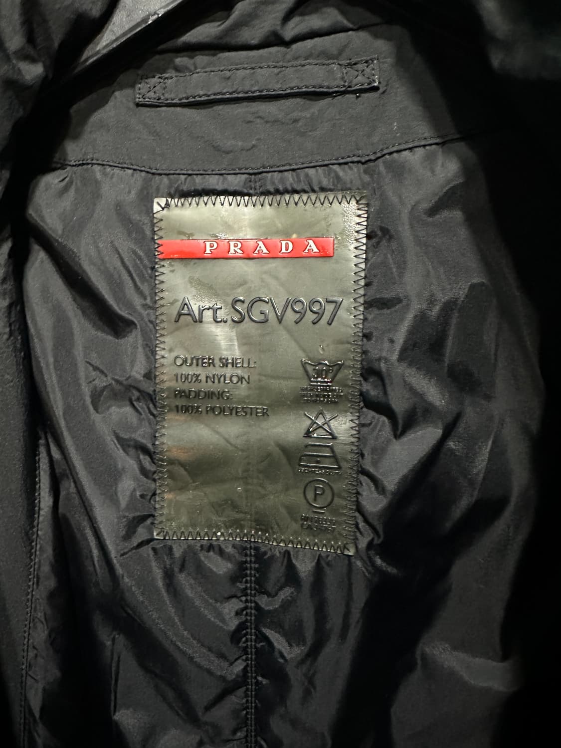 프라다 스포츠 후드 패딩자켓 100-105 상품이미지8