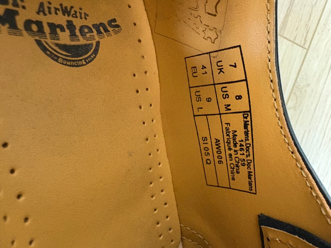 닥터마틴 1461 3홀 스무스 260 상품이미지7