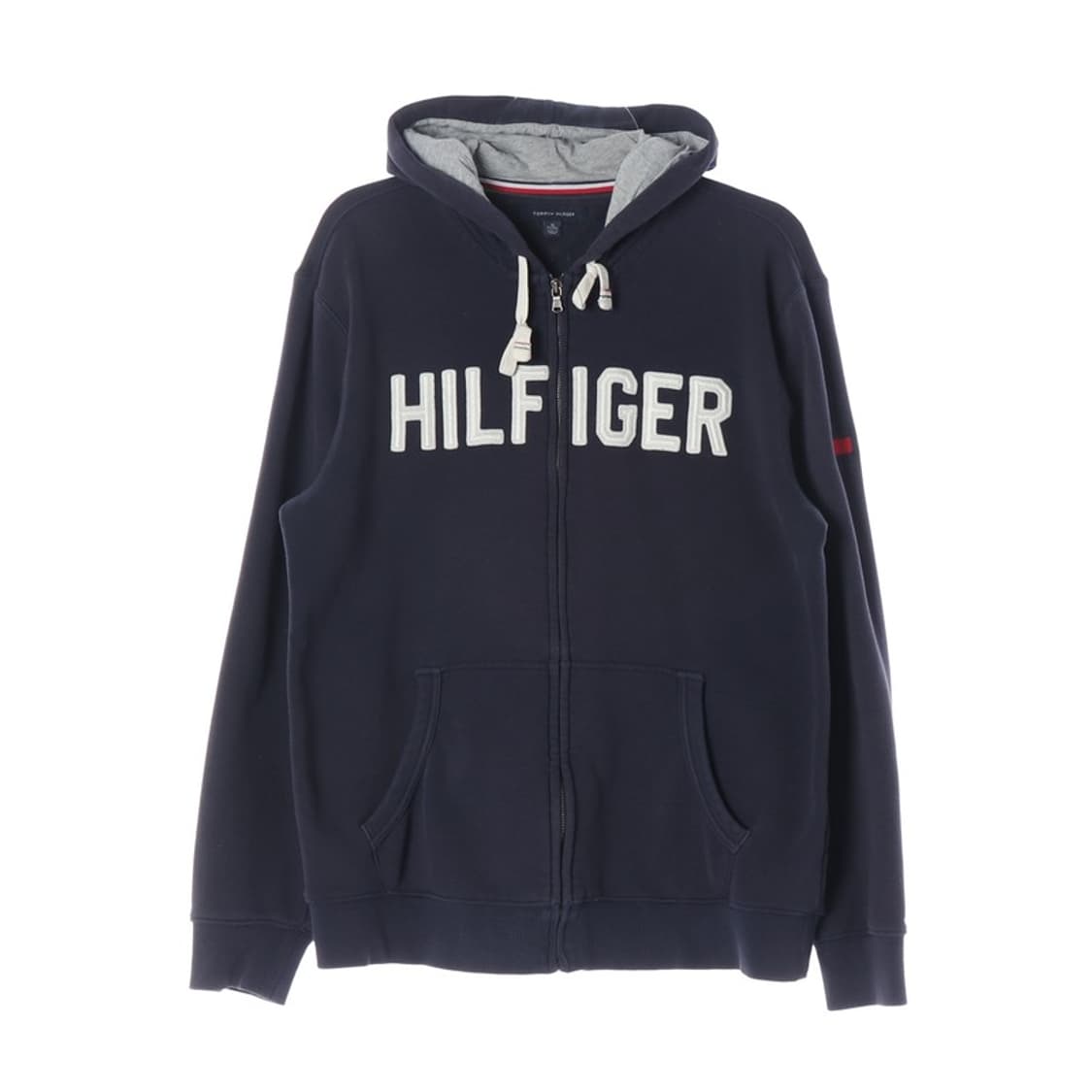 타미힐피거 빅 스펠아웃 네이비 후드집업 XL 상품이미지1