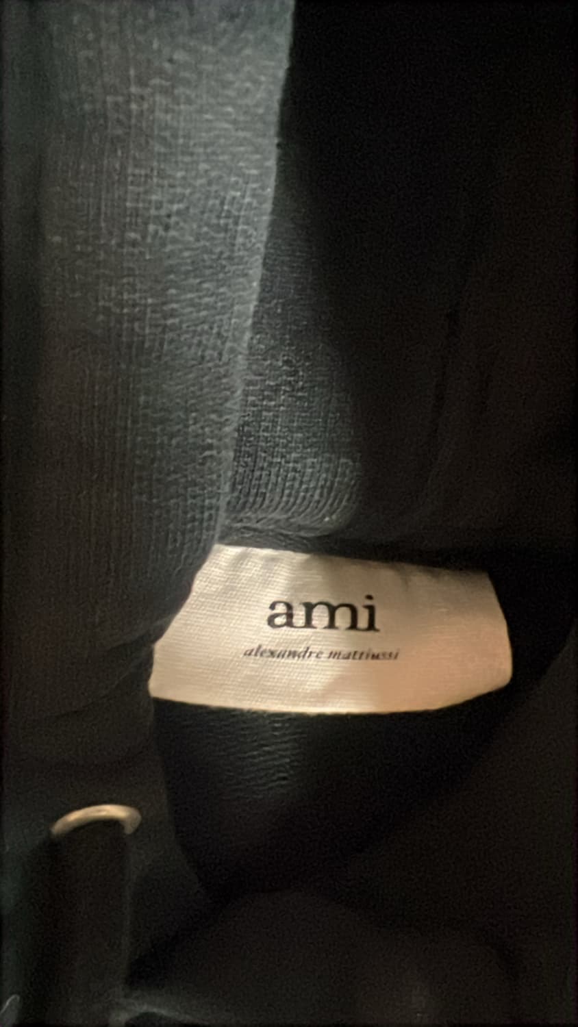 아미 스몰로고 하트 후드티 S 정품 상품이미지2