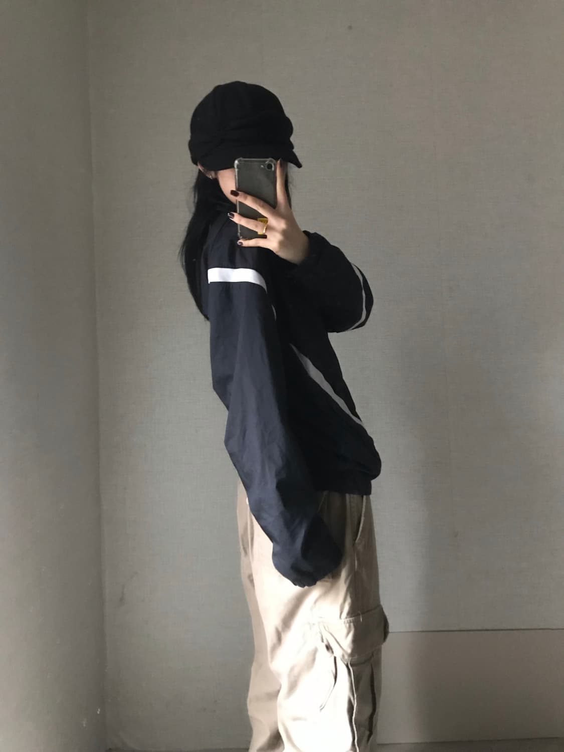 나이키 블랙 바람막이 상품이미지4