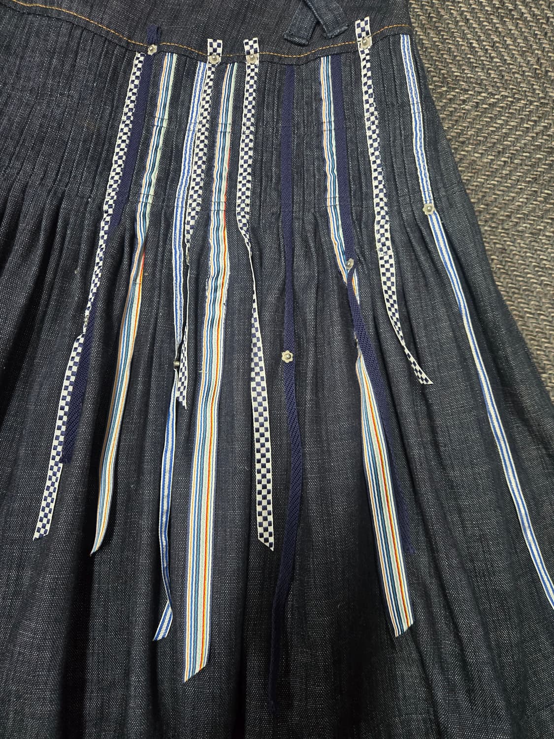 오일릴리 Oilily 플리츠 데님 스커트 상품이미지3