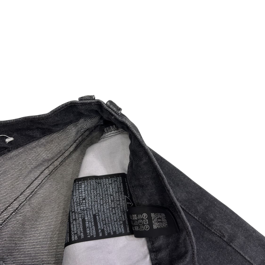 자라 그레이 스트레이트 데님 팬츠 상품이미지4