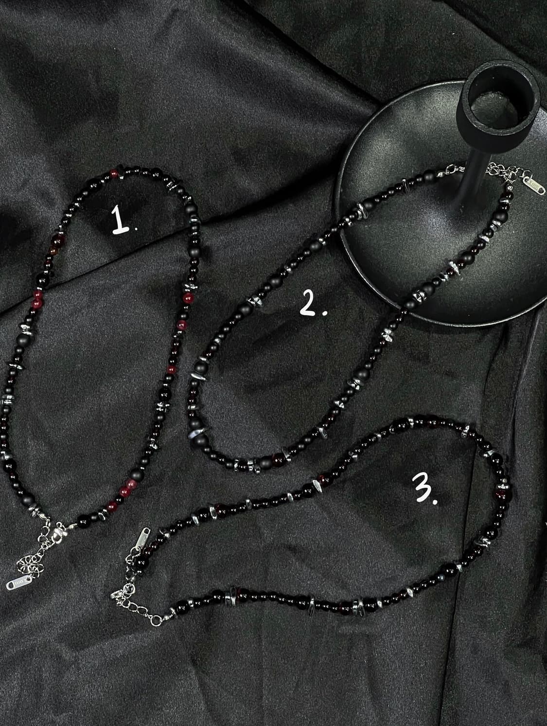 TAMOON GARNET NECKLACE 상품이미지1