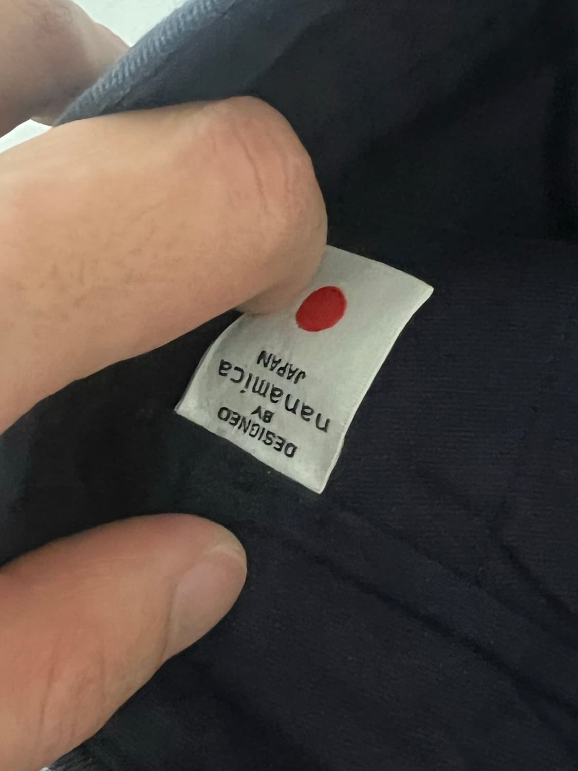 나나미카 와이드 치노 네이비 [36] 상품이미지2