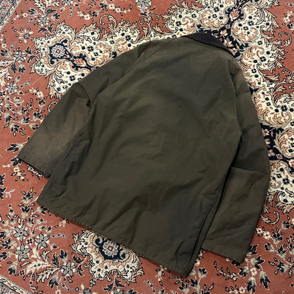 BARBOUR 바버 뷰포트 왁스 자켓 (S-M) 올리브 상품이미지6