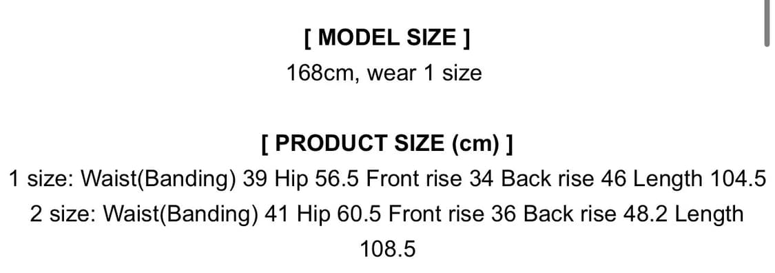 보니앤키예 Distressed Seam Zipper Pants 1size 상품이미지5