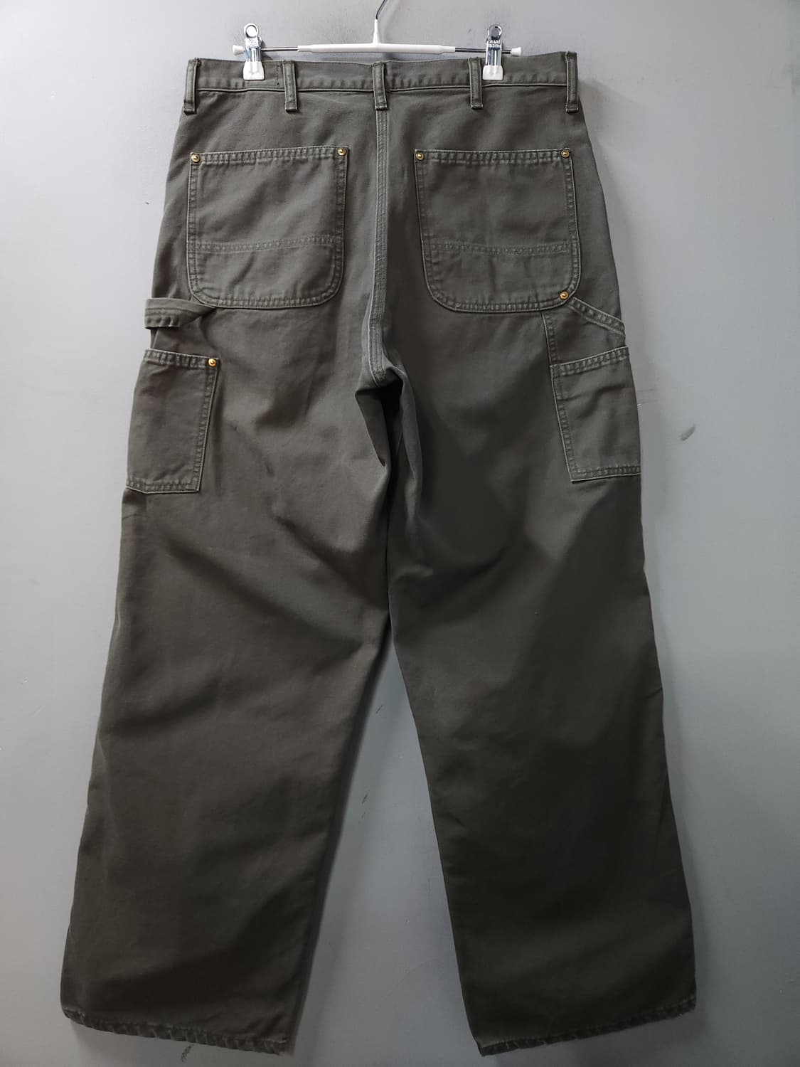 오어슬로우 (orSlow) 다드 핏 페인터 카펜더 팬츠 _ 아미그린 상품이미지6