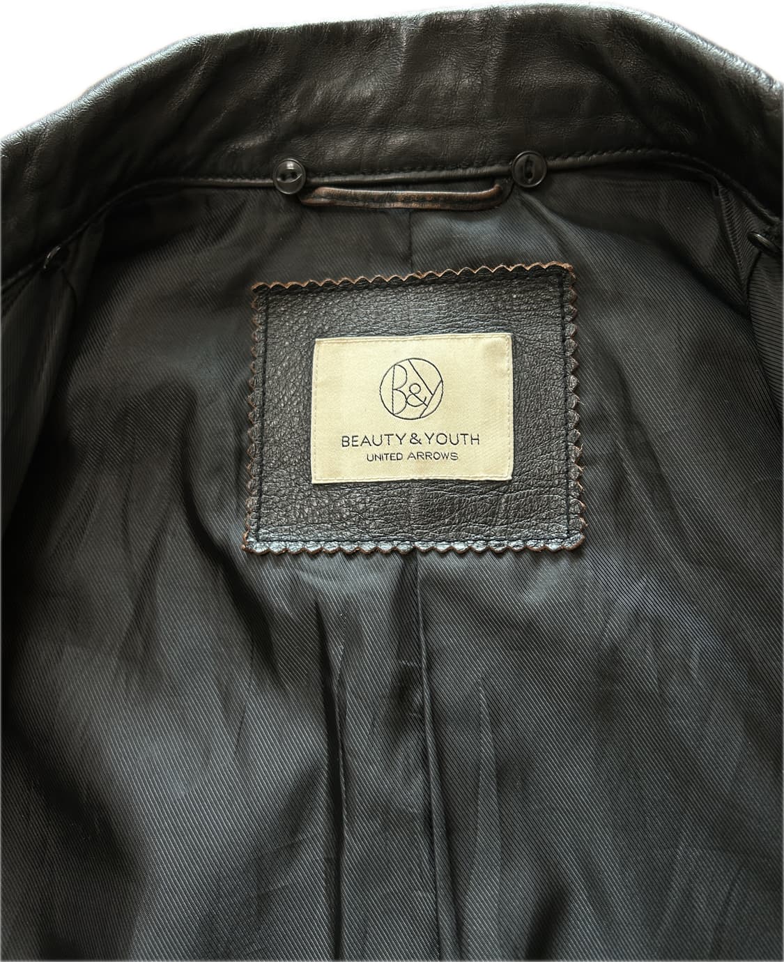 BEAUTY & YOUTH 말가죽 자켓 상품이미지4