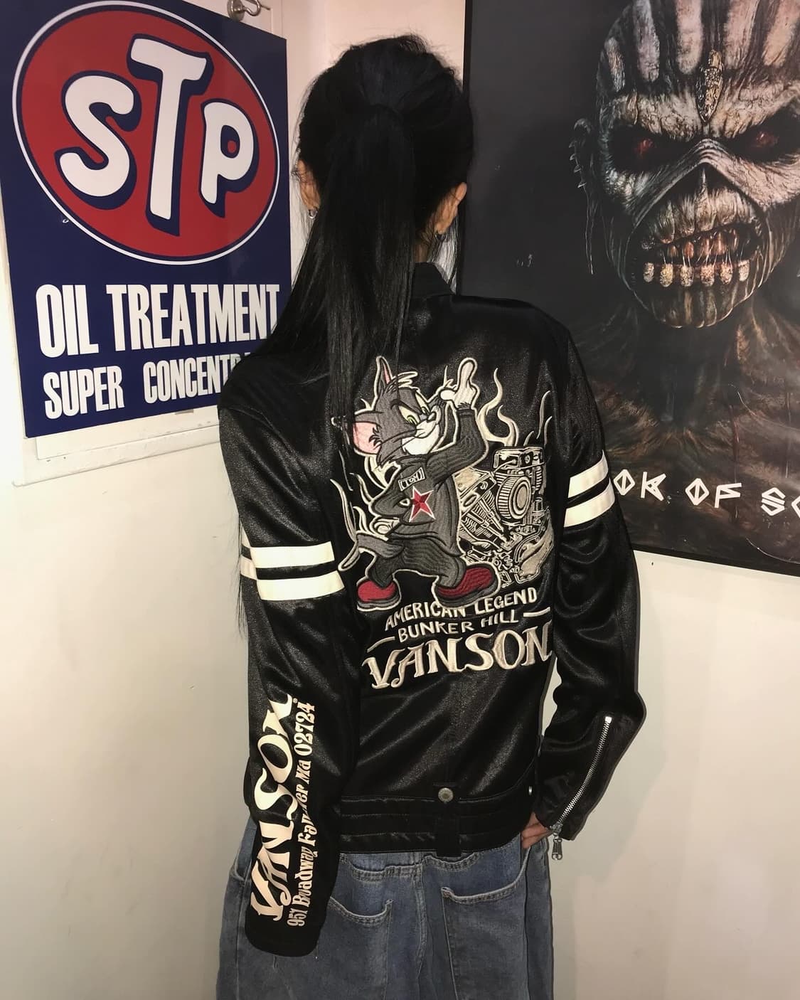 Vanson X Tom&Jerry Rider Jacket 상품이미지1