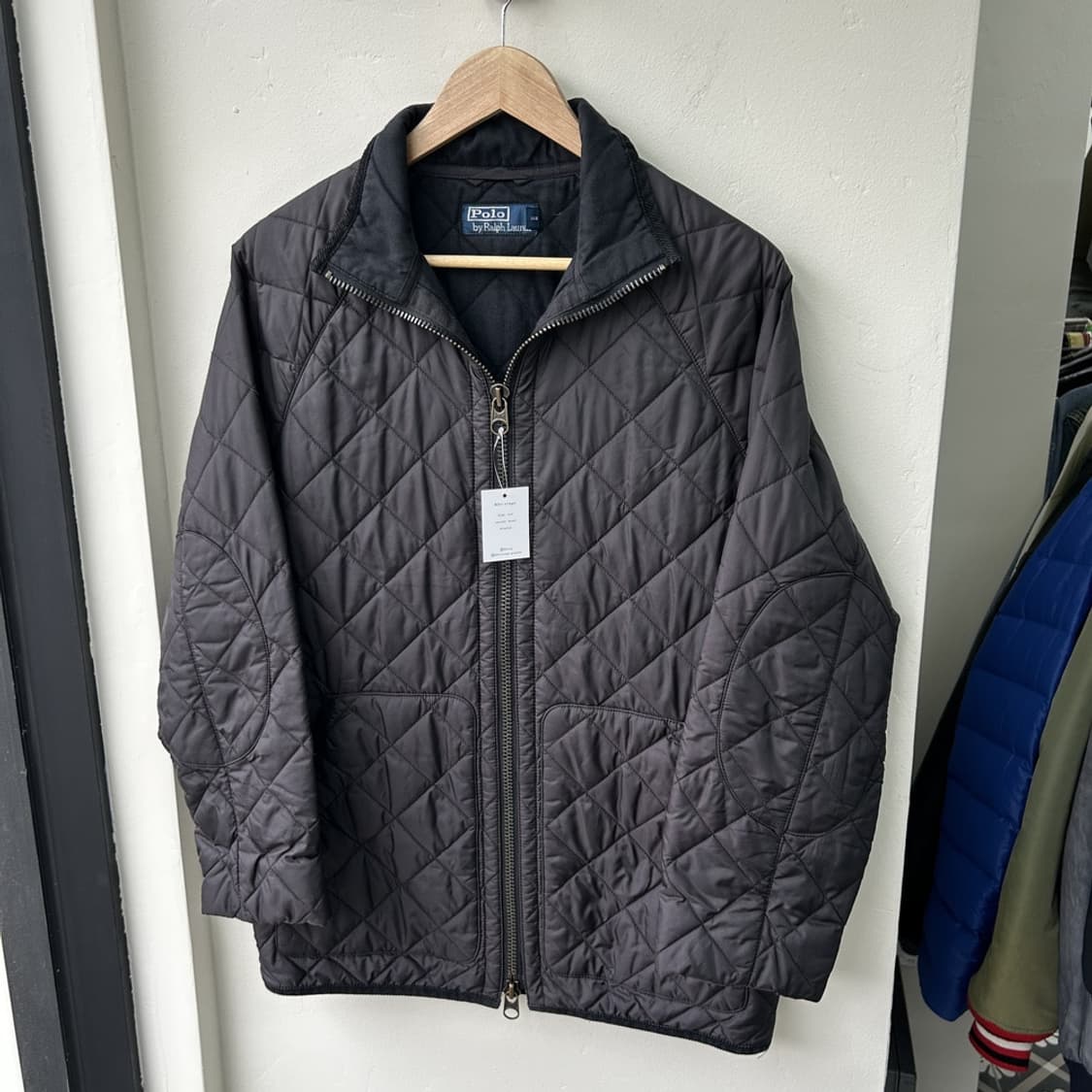 15983 - 폴로 랄프로렌 블랙 퀄팅 자켓 상품이미지2