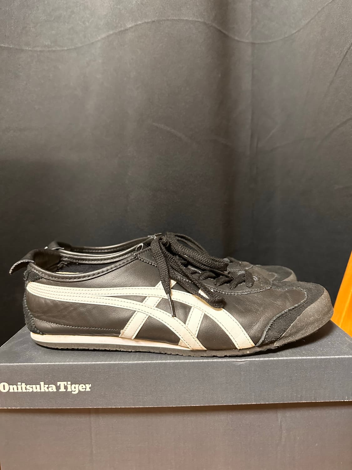 오니츠카 타이거 멕시코 66 블랙 화이트 (290) 상품이미지1