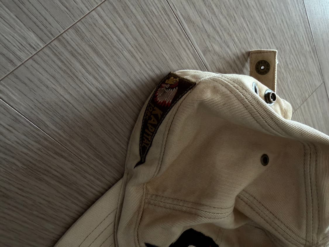 캐피탈 레인스컬캡 베이지 상품이미지4