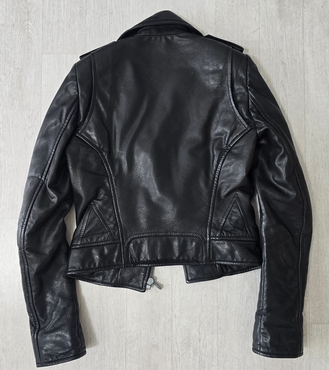 (정품) 발렌시아가 라이더 가죽자켓 38 (명품 여자 레더자켓 점퍼) 상품이미지2