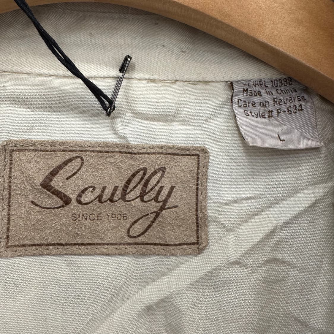 스컬리 스냅 버튼 자수 웨스턴 셔츠 상품이미지6