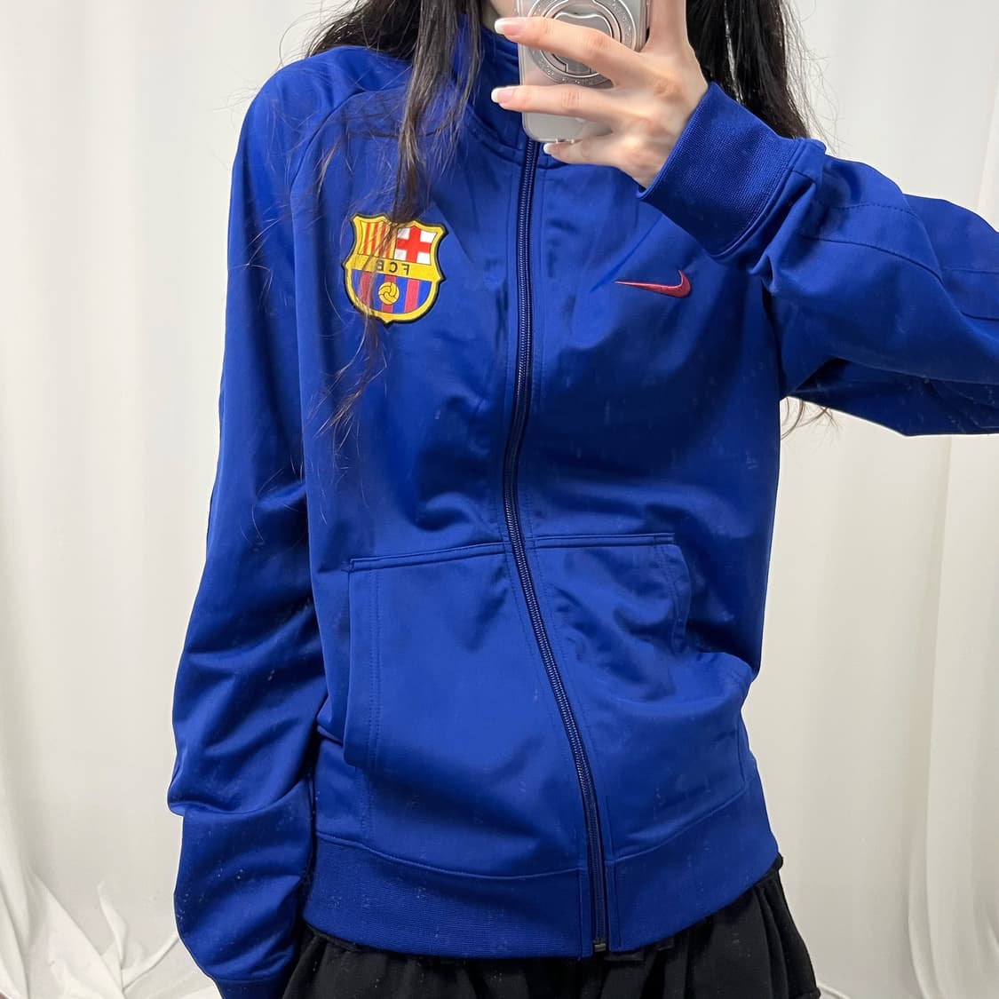 Nike blue Barcelona jersey 상품이미지3