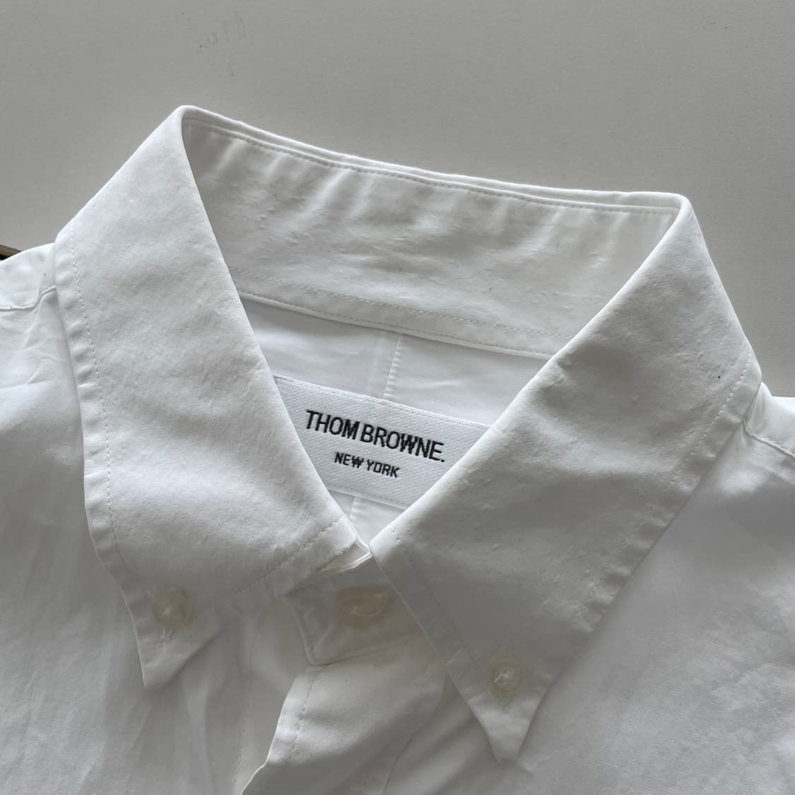 톰브라운 닻 화이트 옥스포드 셔츠 상품이미지3