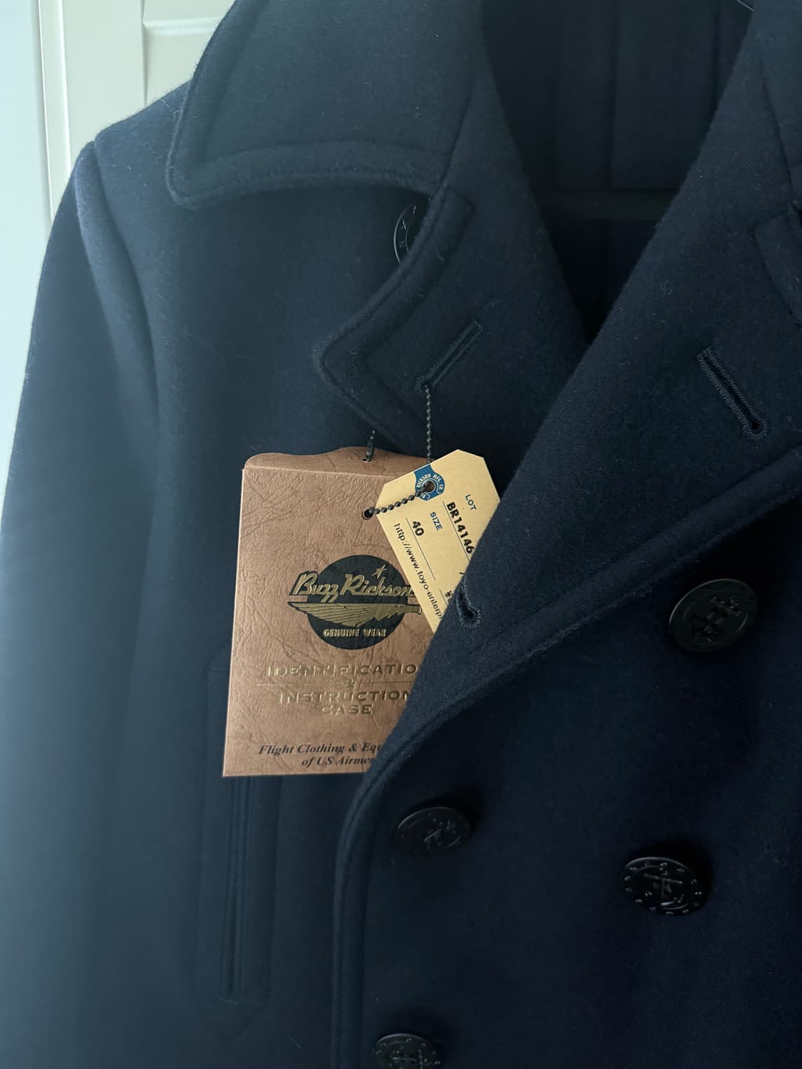 버즈릭슨 롱피코트 BR14146 상품이미지9