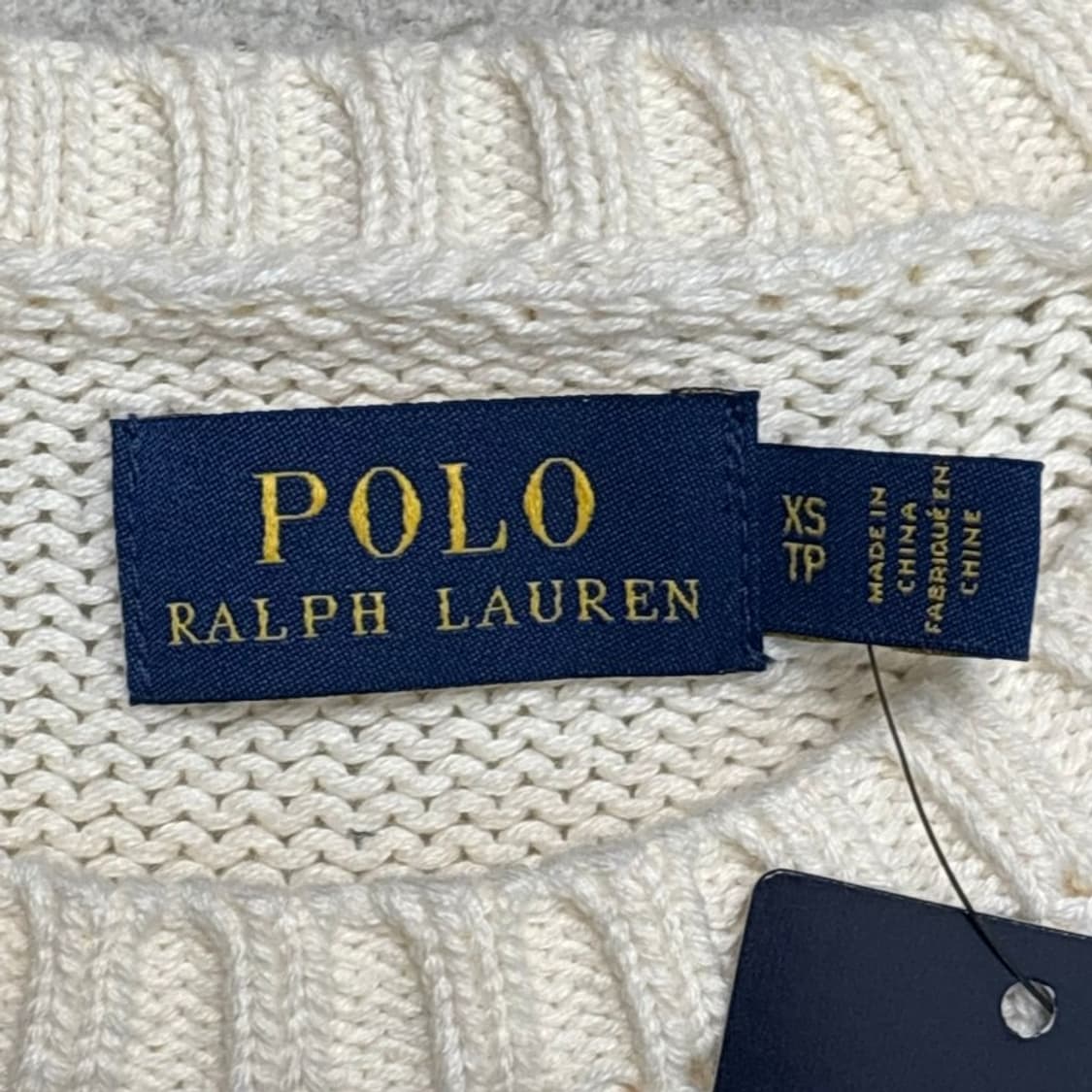 [새상품] 폴로랄프로렌 성조기 니트 화이트 XS 상품이미지5