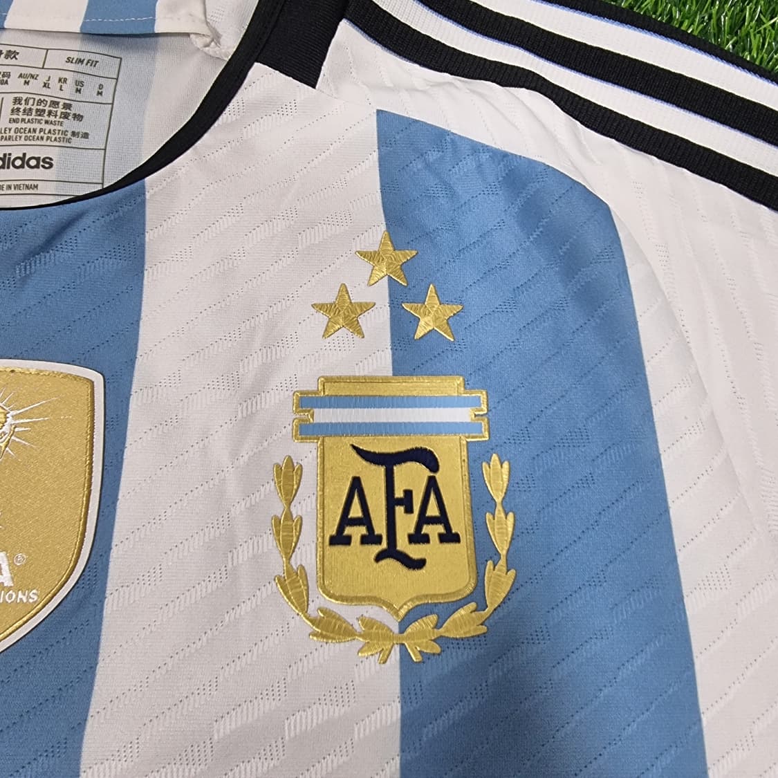 22-24시즌 아르헨티나 홈 어센틱 유니폼 #10 메시 상품이미지7