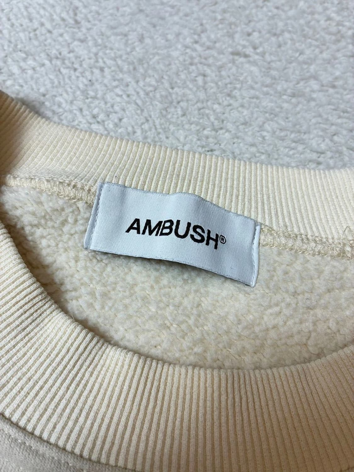 앰부쉬 AMBUSH 2020 백로고 오버 맨투맨 PN7582 상품이미지8