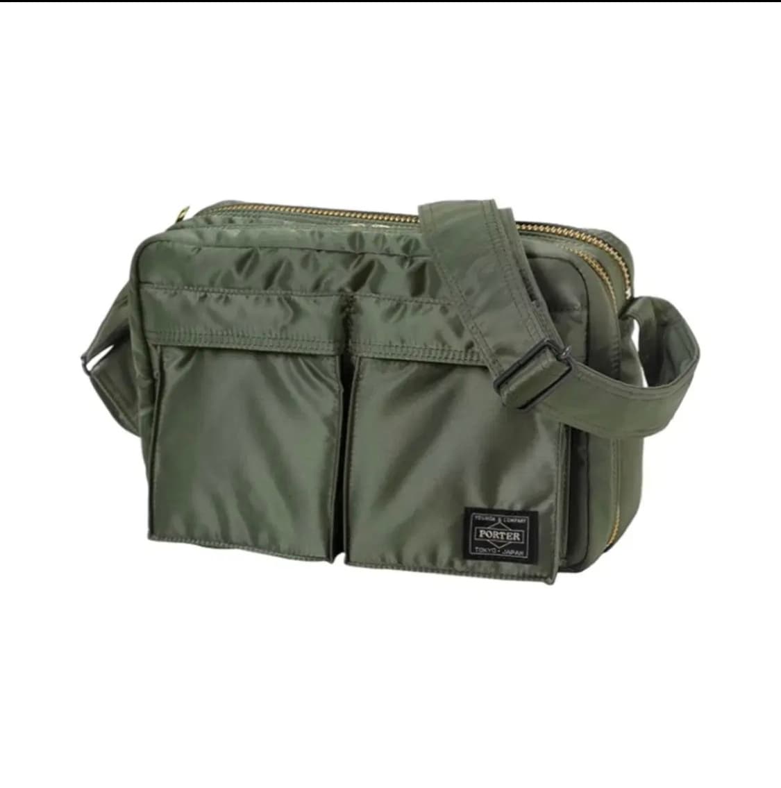 풀구성) 포터 탱커 숄더백 스몰 세이지 그린 상품이미지1