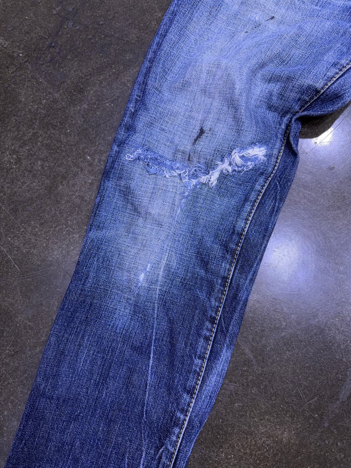 디스퀘어드2 빈티지 데미지 디스트로이드진 데님팬츠 46 상품이미지7