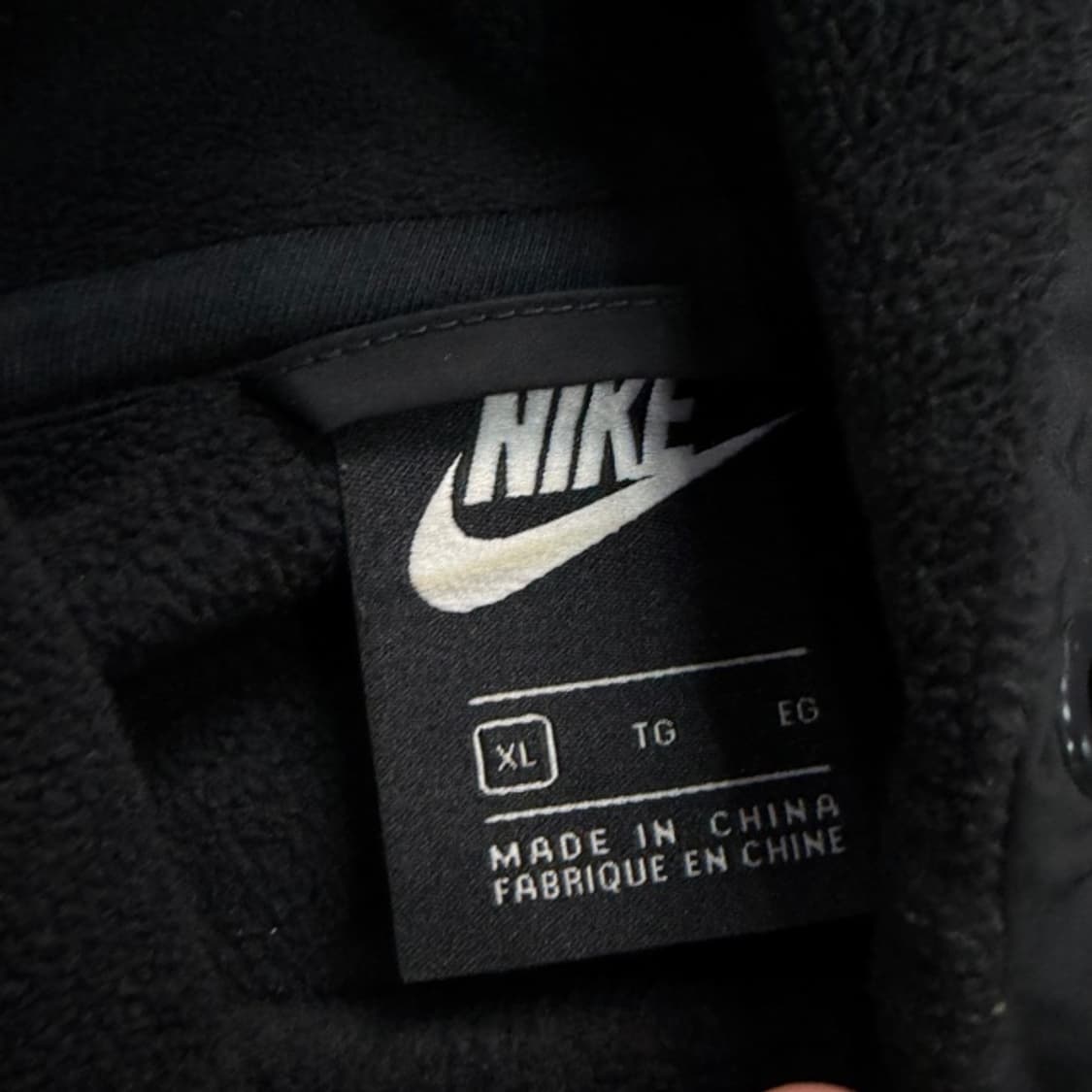 105 나이키 쉘 패널 후리스 후드티  상품이미지3