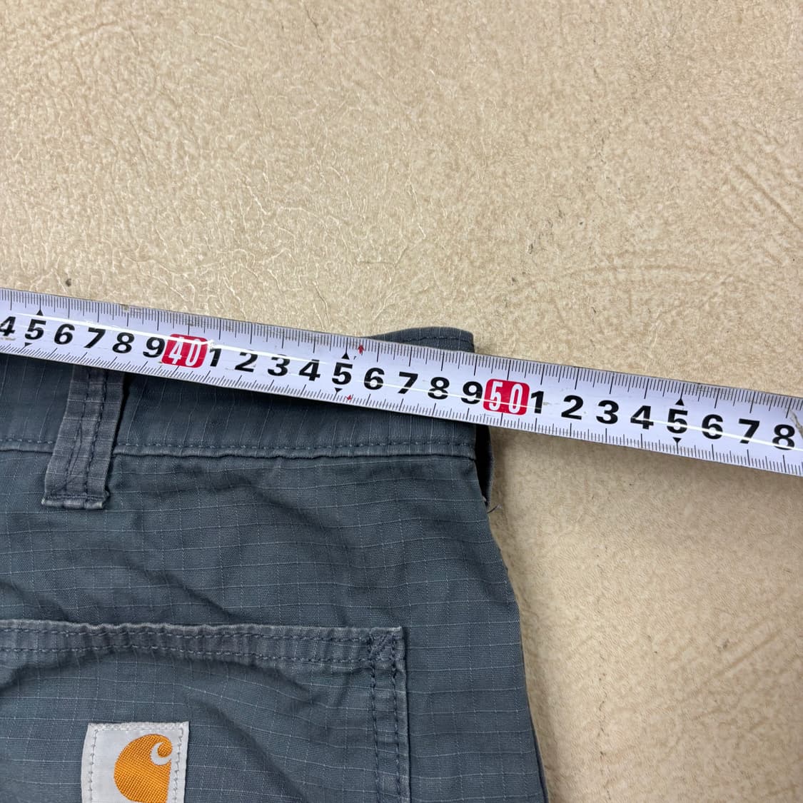칼하트 릴렉시드 핏 립스탑 하프팬츠 상품이미지6