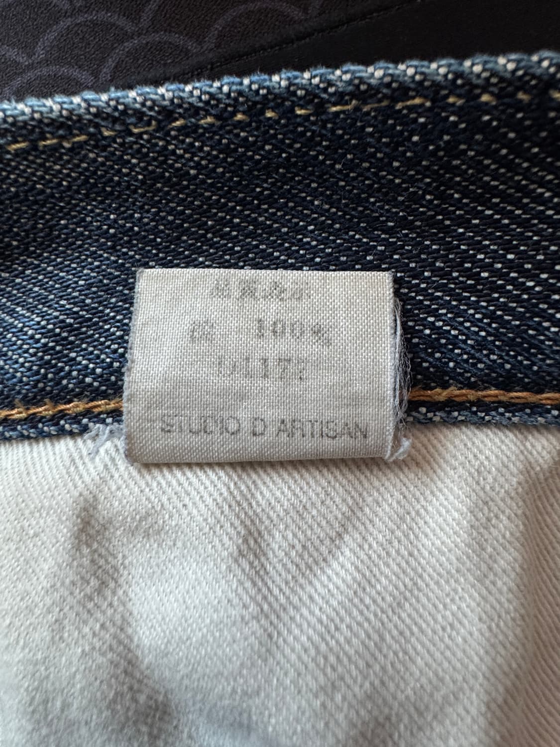 Studio D’Artisan D1177 21oz 셀비지 데님 (일본내수 상품이미지7