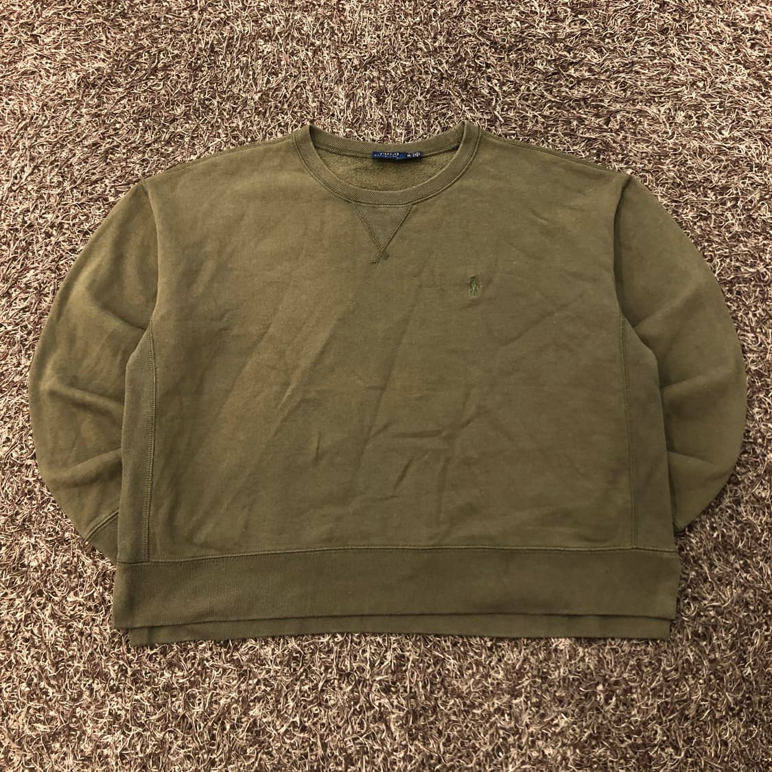폴로 랄프로렌 크롭 스웻셔츠 맨투맨 상품이미지1