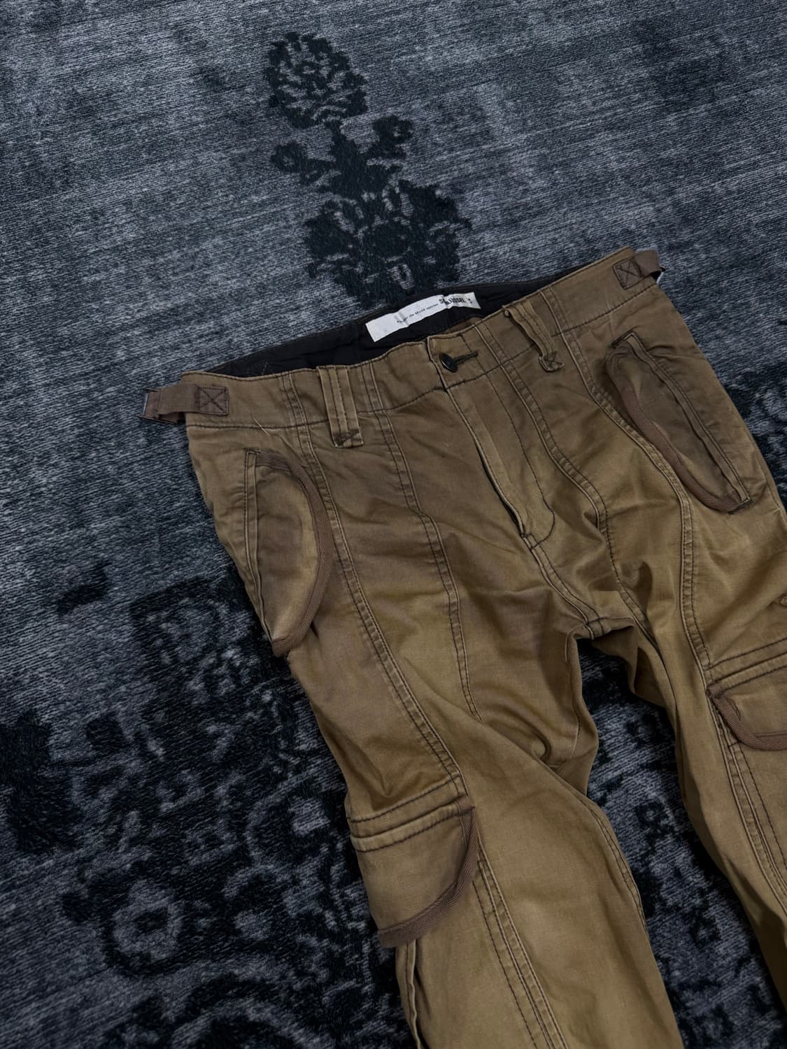 Schlussel 00s beige washing cargo pants 상품이미지3