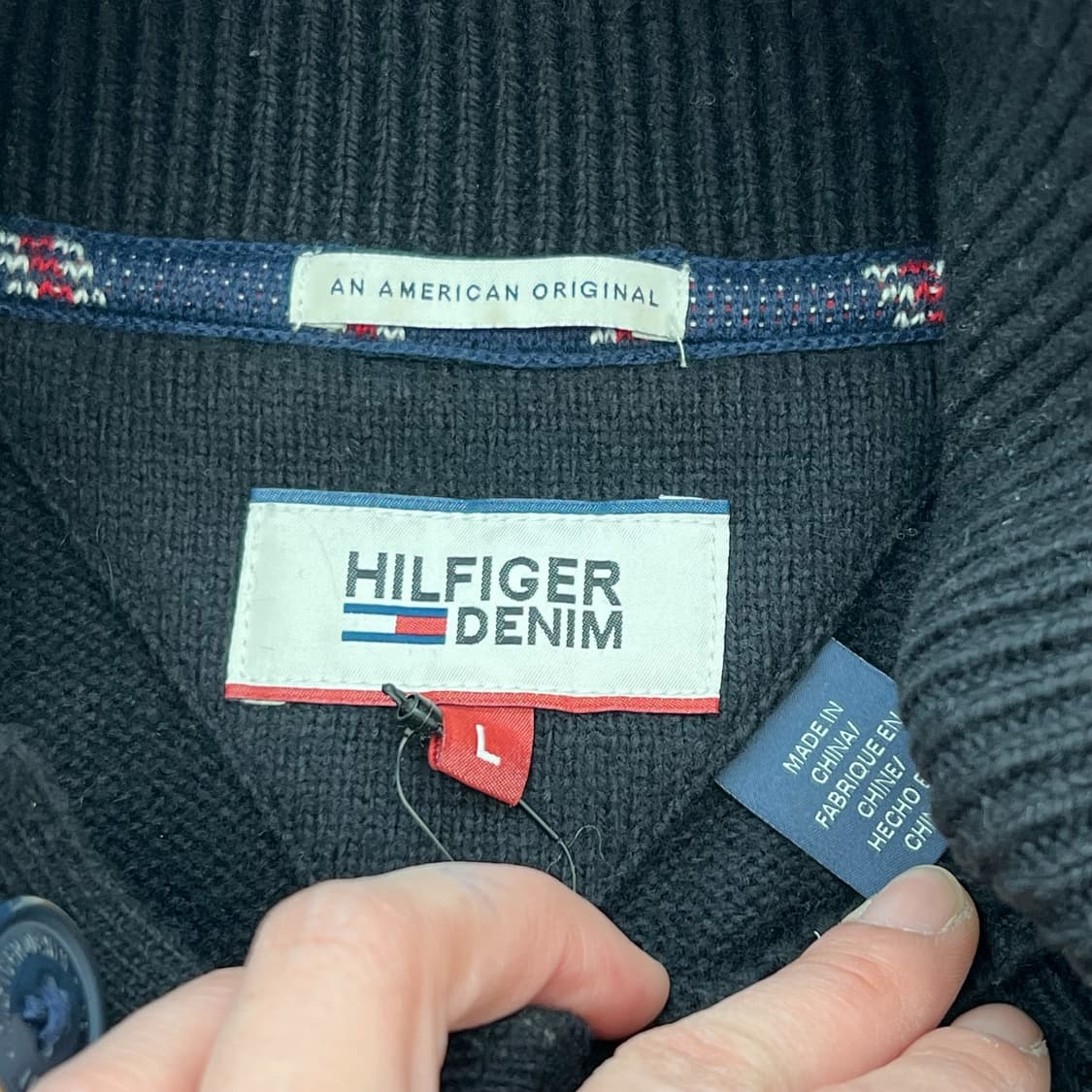 타미힐피거 헨리넥 니트 r2149 상품이미지5