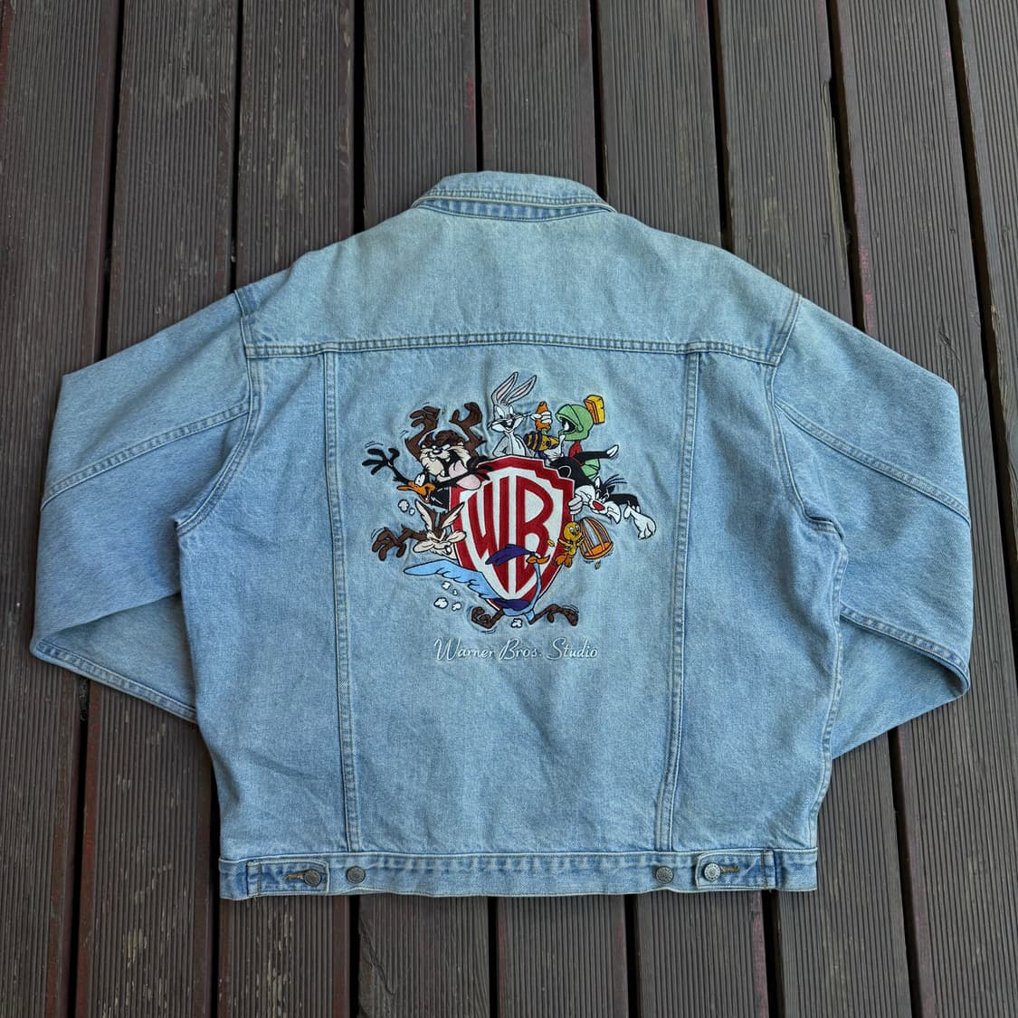 빈티지 워너브라더스 데님자켓 상품이미지2